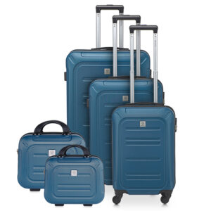 Zestaw walizek Betlewski ZESTAW BWA 5SZT NIEB
