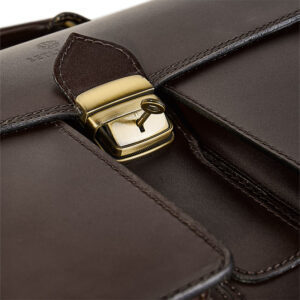 Skórzana aktówka męska CLASSY Betlewski TBA-326 CBRAZ