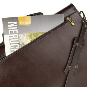 Skórzana aktówka męska CLASSY Betlewski TBA-326 CBRAZ