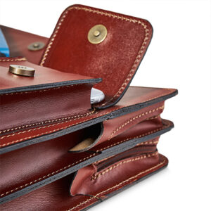 Torba aktówka męska CLASSY Betlewski kolor koniakowy