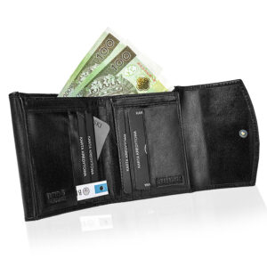 Portfel damski CLASSIC Betlewski BPD-BF-358 CZARNY