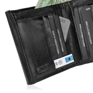 Portfel damski CLASSIC Betlewski BPD-BF-358 CZARNY