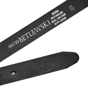 Pasek damski Betlewski LIC30-D1-SR CZAR