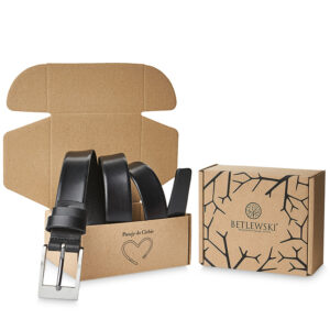 Pasek skórzany BOMBATO Betlewski LIC30-0-B