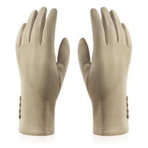 Rękawiczki damskie z guziczkami VELVET