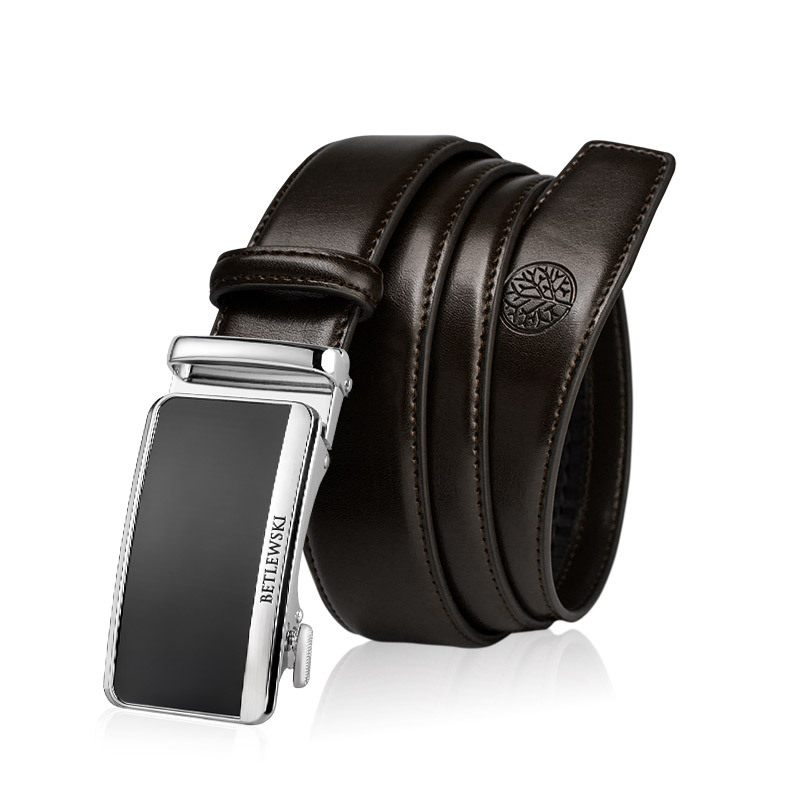 Skórzany pasek męski ELITE