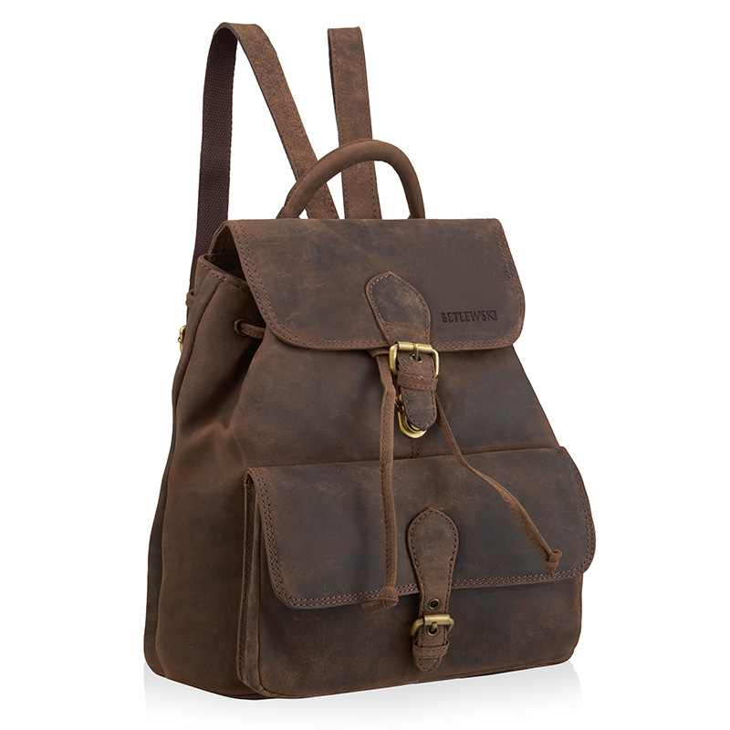 Plecak z nubuku HUNTER