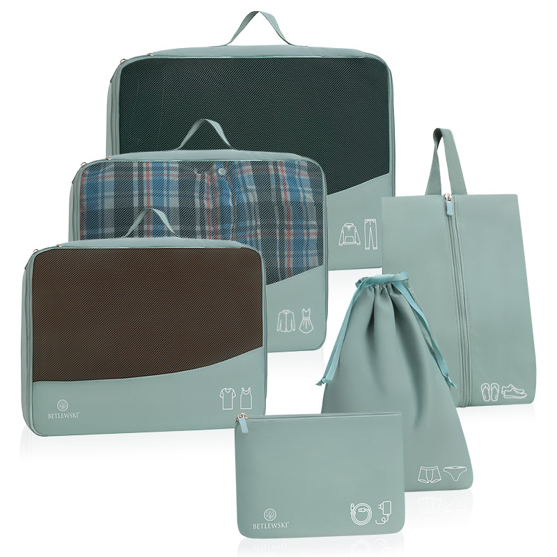 6 organizerów do walizki TRAVEL