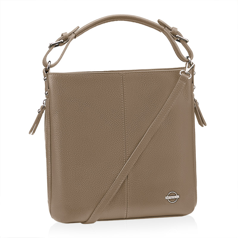 Skórzana torebka damska CASSIA