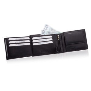 Portfel męski czarny Betlewski BPM-SZ-61 CZARNY