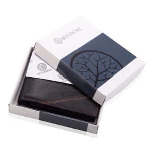 Portfel męski czarny Betlewski BPM-SZ-61 CZARNY