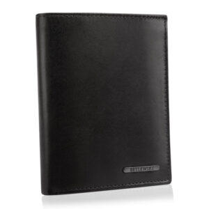 Portfel męski czarny Betlewski BPM-VTC-300 CZARNY